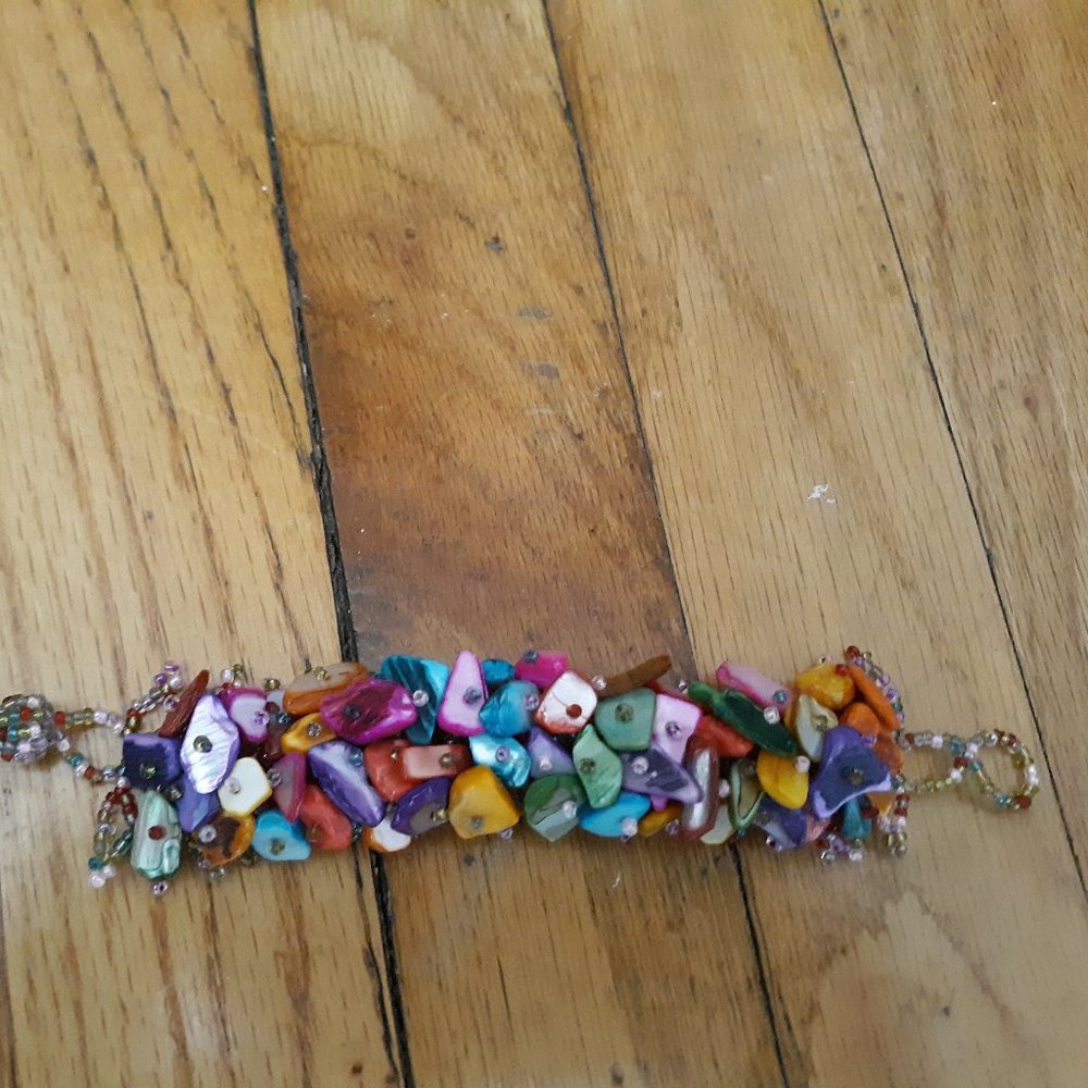 Tropical Beaded Bracelet